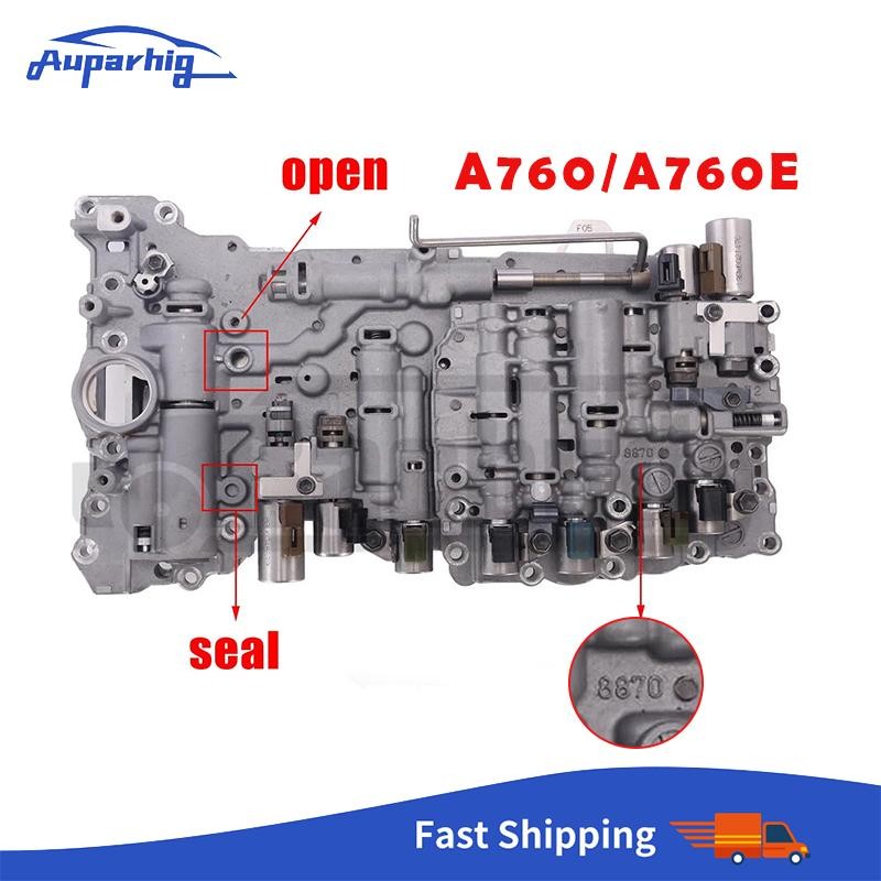 A760 A760E A760F 8870 Transmission Valve Body W/9 Solenoids Fit For Lexus Toyota