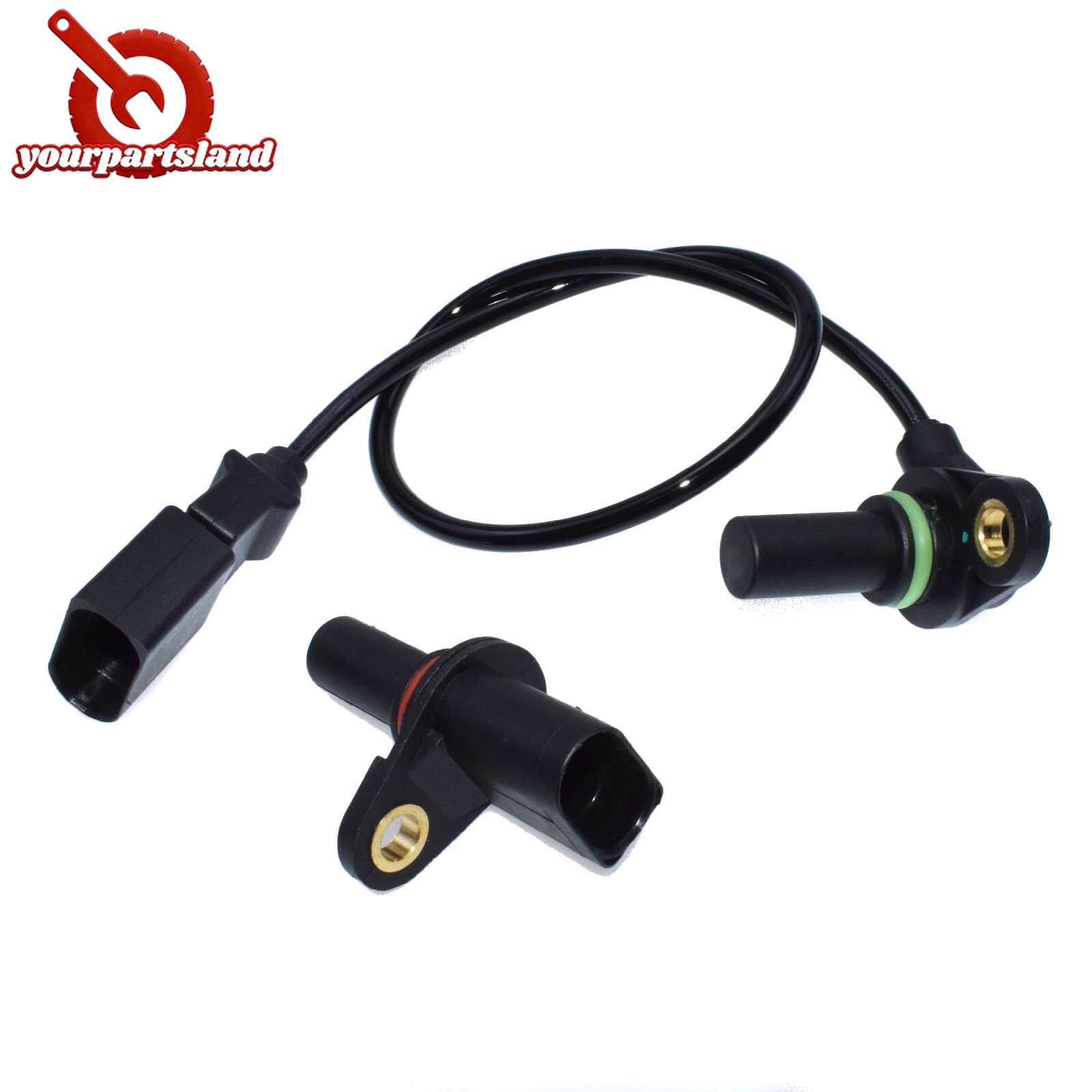 Transmission Input Speed Sensor 2PCS For VW Beetle Golf 1.8L 2.0L 1999-2005 New