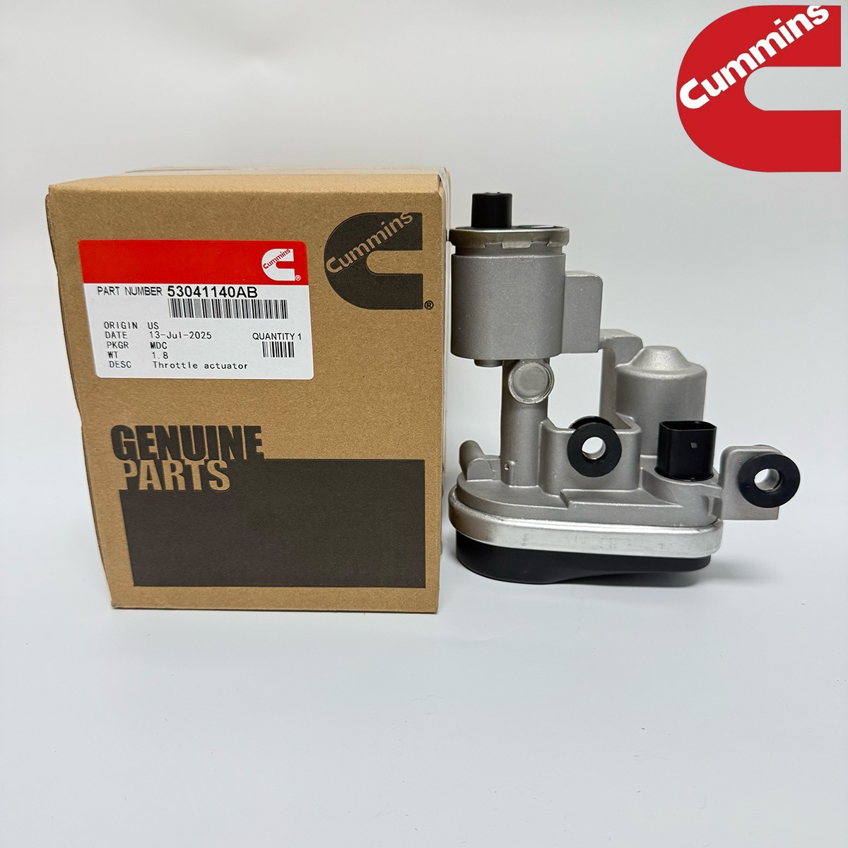 Cummins 53041140AB Transmission Throttle Valve Actuator 48RE TTVA for Dodge Ram
