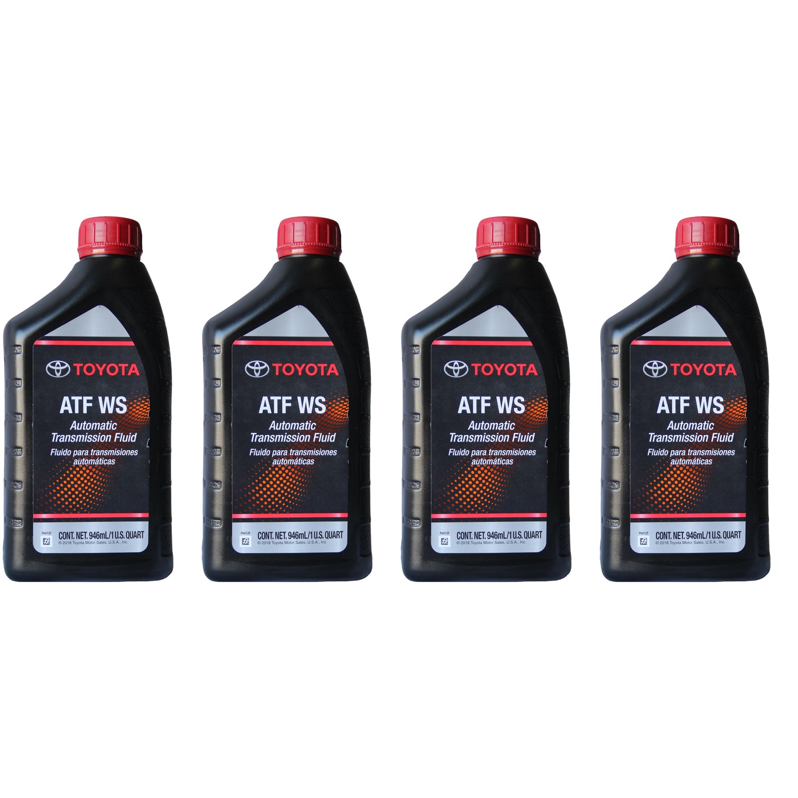 4 Automatic Transmission Fluid for Toyota Highlander Camry Tundra 00289ATFWS