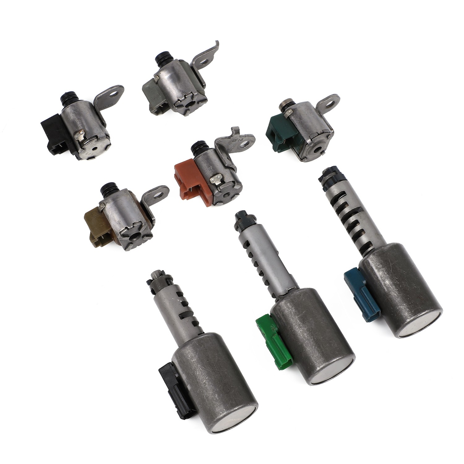 8pcs Transmission Solenoids Set Kit for AW55-50SN AW55-51SN AF33-5 AW235 RE5F22A