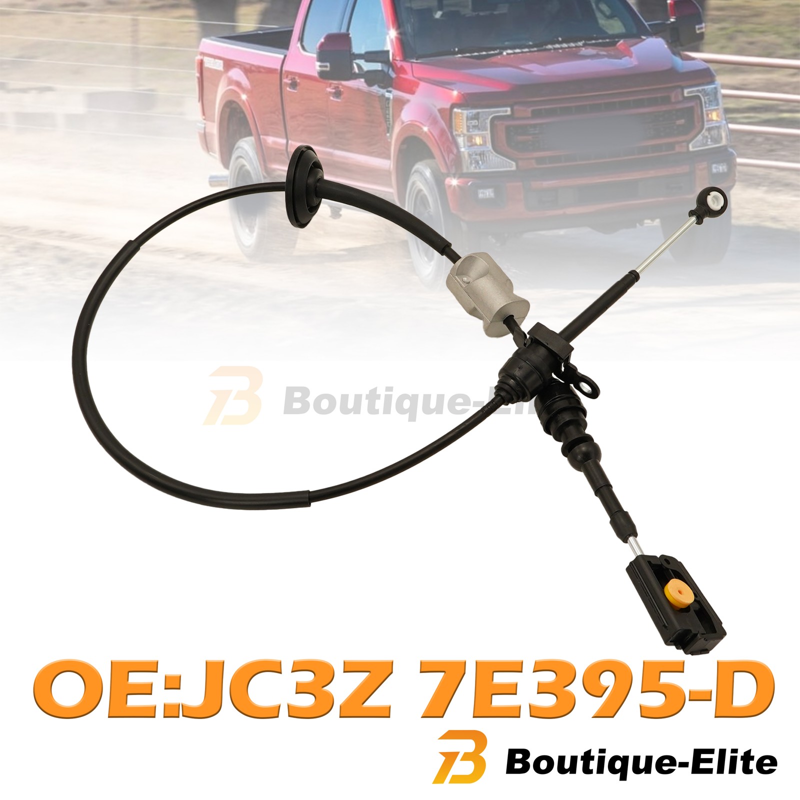 NEW For 2017-2021 Ford Super Duty JC3Z-7E395-D Transmission Shifter Cable