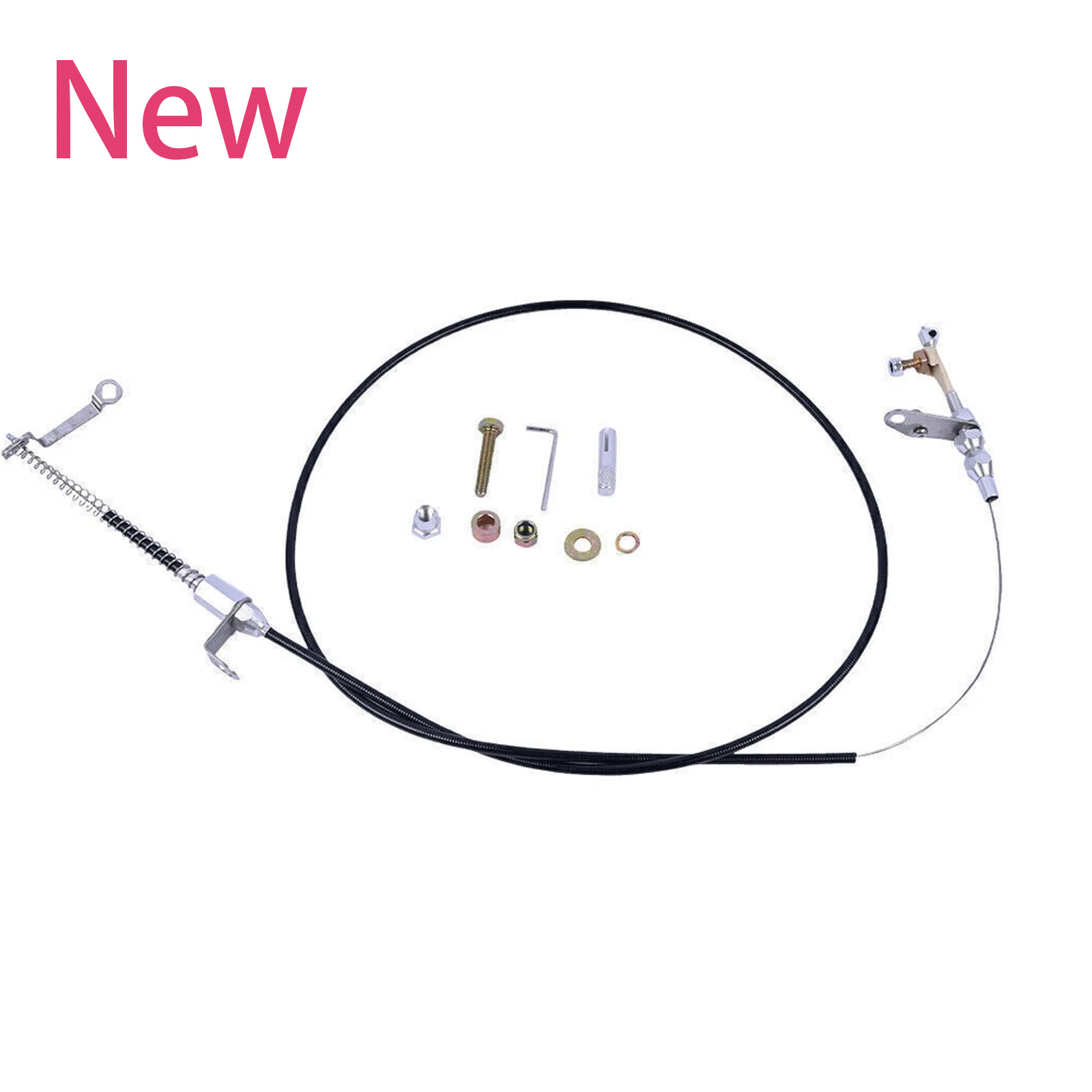New KD-2AODU Black Kickdown Cable Kit For Ford/AOD Lokar US Free shipping