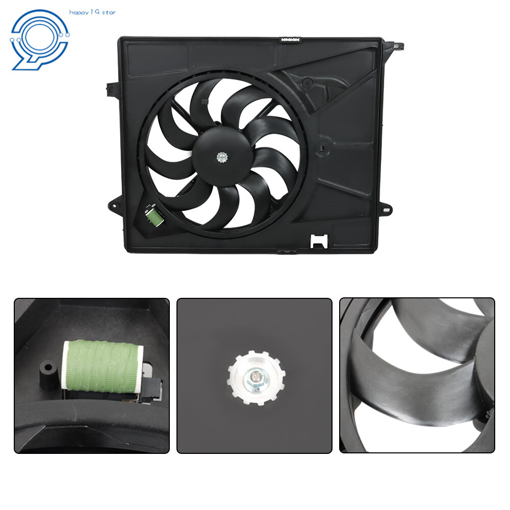 Engine Radiator Cooling Fan Assembly For 2014-2020 Chevrolet Trax 1.4L 621-576