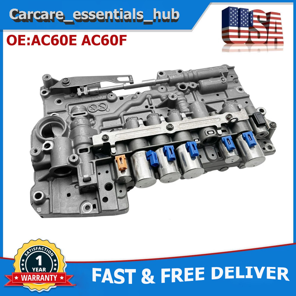 7-Solenoid Transmission Valve Body For 2015-up Toyota Tacoma AC60E AC60F