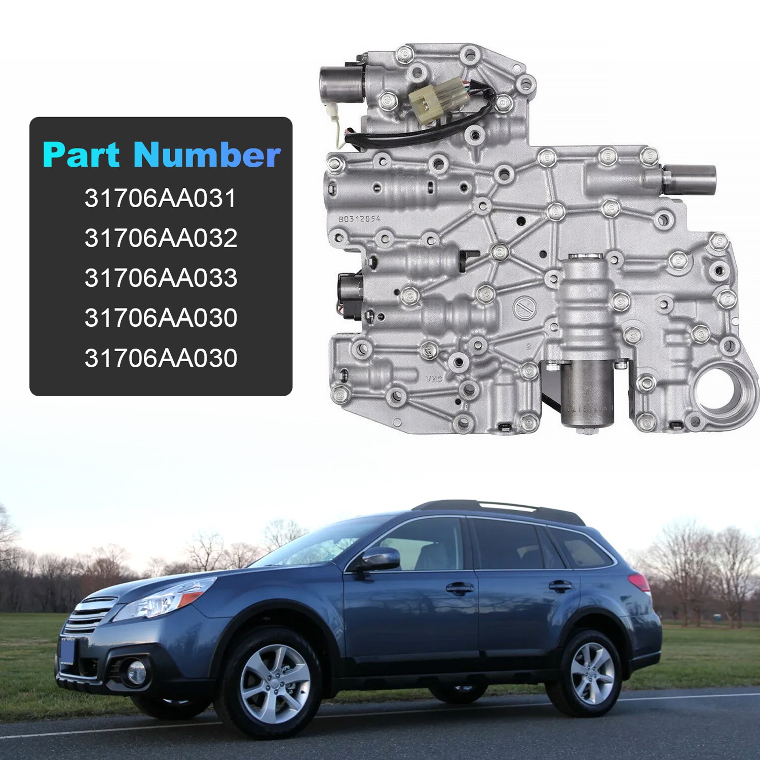 For 2010-2013 Subaru Legacy Outback 2.5L CVT TR690 Transmission Valve Body