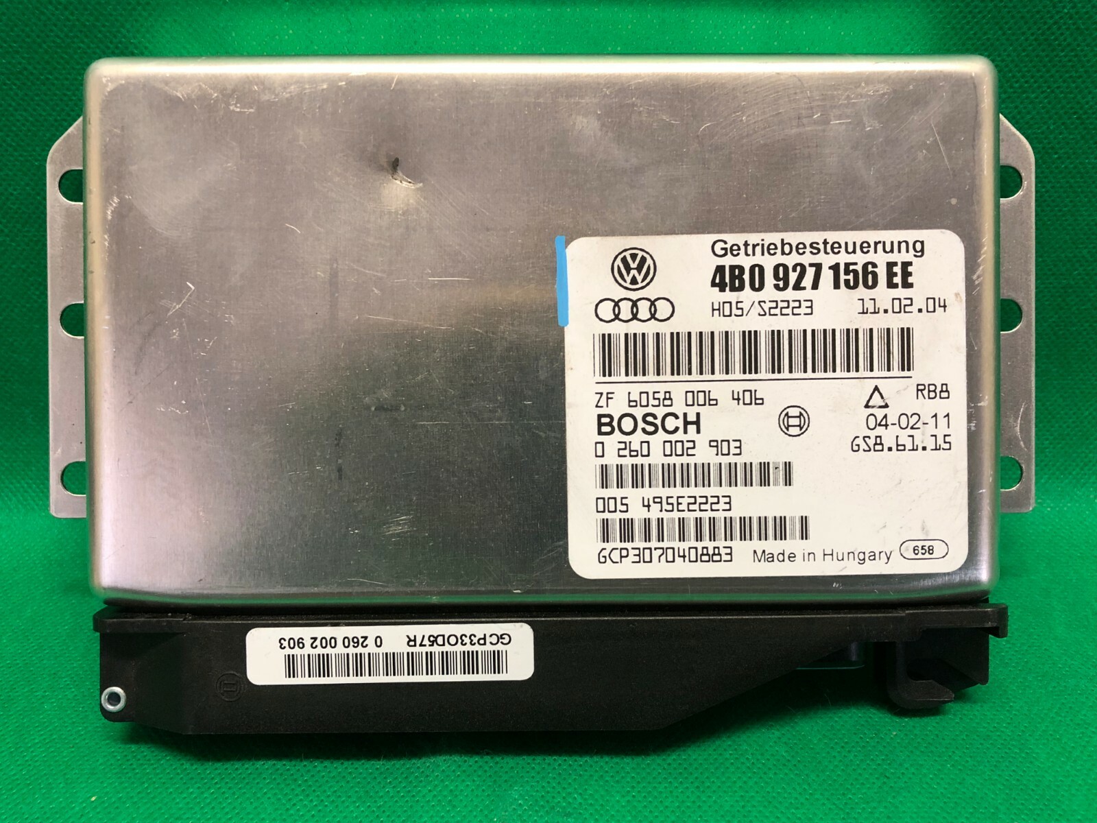 PROGRAMMED PLUG & PLAY 04 A6 TRANSMISSION CONTROL AT 4B0 927 156 EE TCM TCU nb0