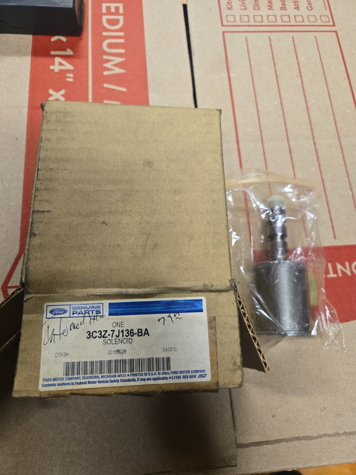 Genuine Ford Automatic Transmission Control Solenoid 3C3Z7J136BA