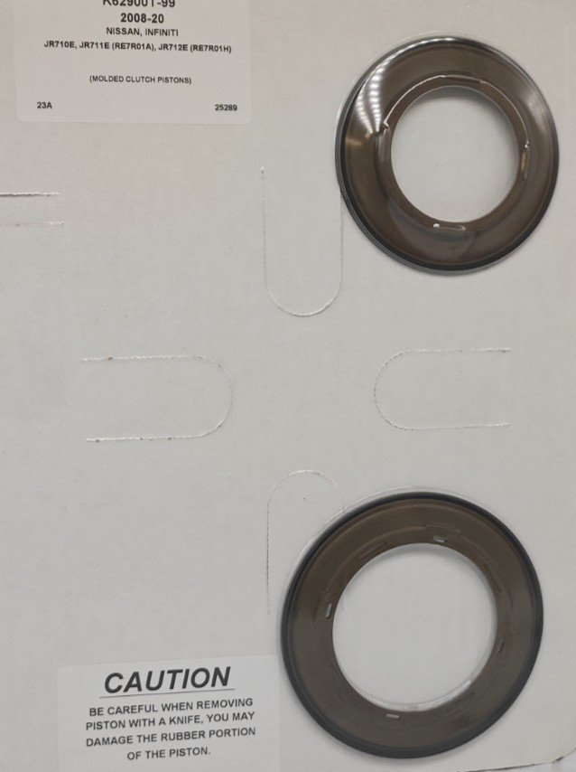 . JR710E, JR711E RE7R01A JR712E Transmission Piston kit 4 Pieces 2008-2020