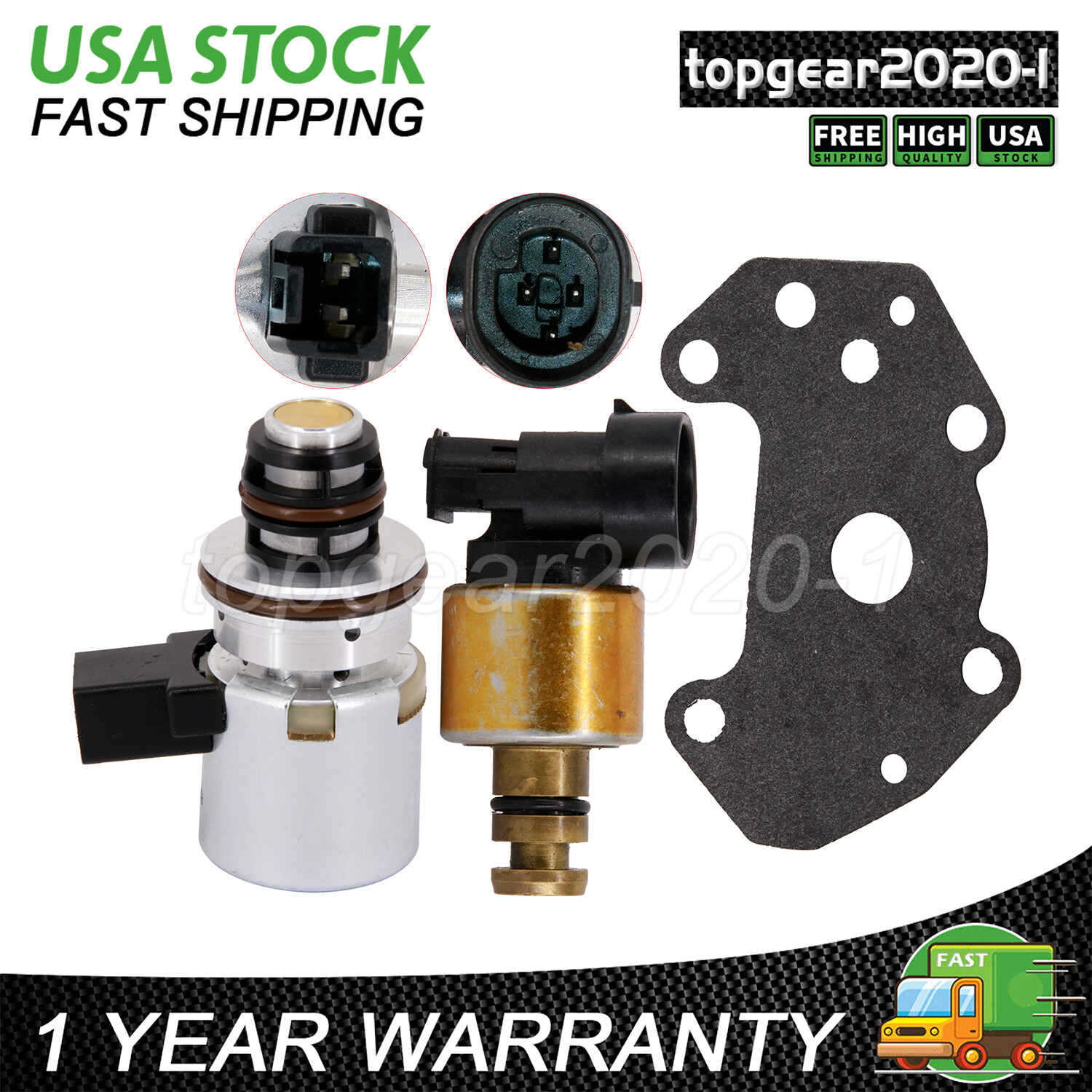 Transmission Pressure Sensor Solenoid Kit 04617210 For 1996-1999 Dodge Ram 1500
