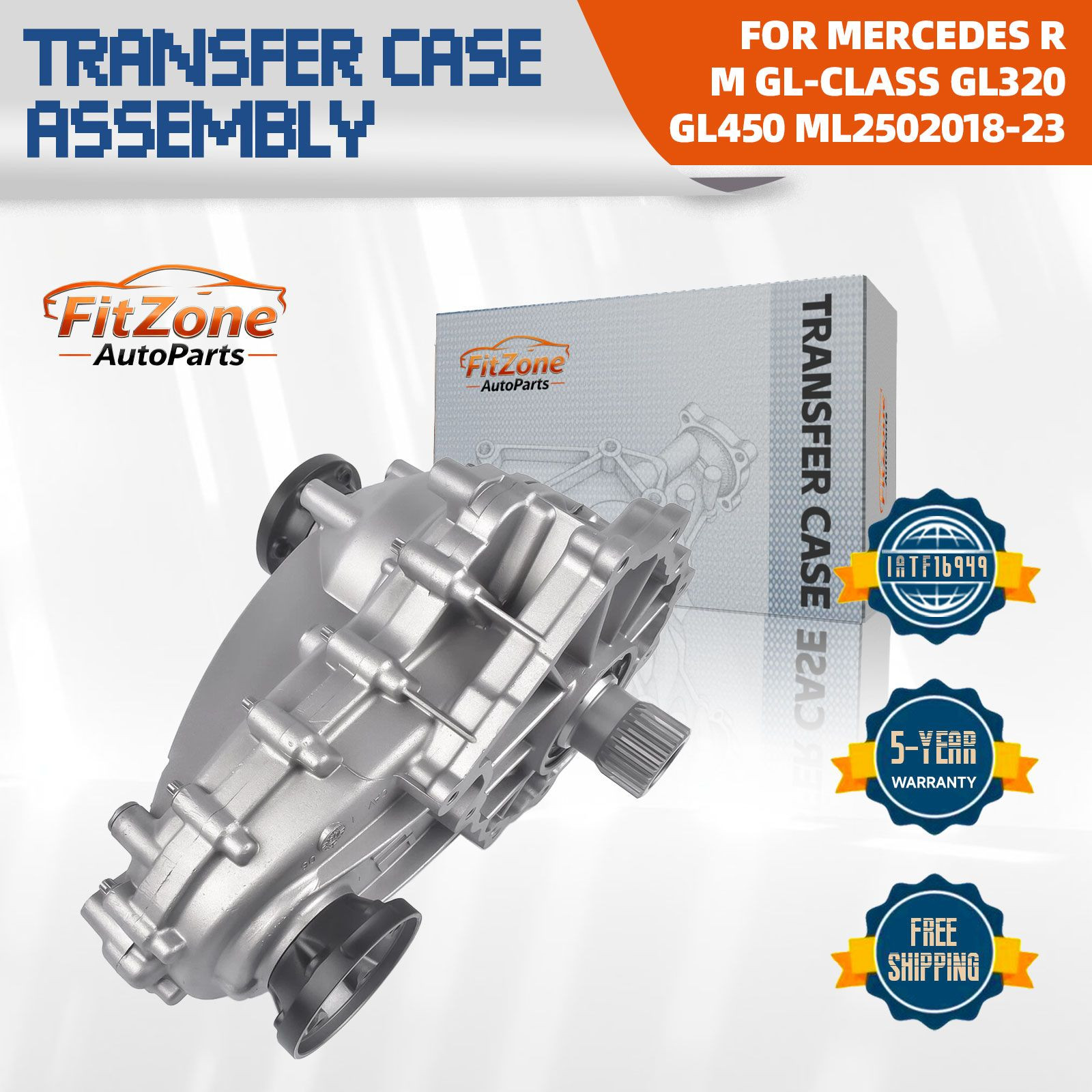 Transfer Case Assembly For Mercedes ML GL R-Class GLE W164 X164 W251 R350 GL550