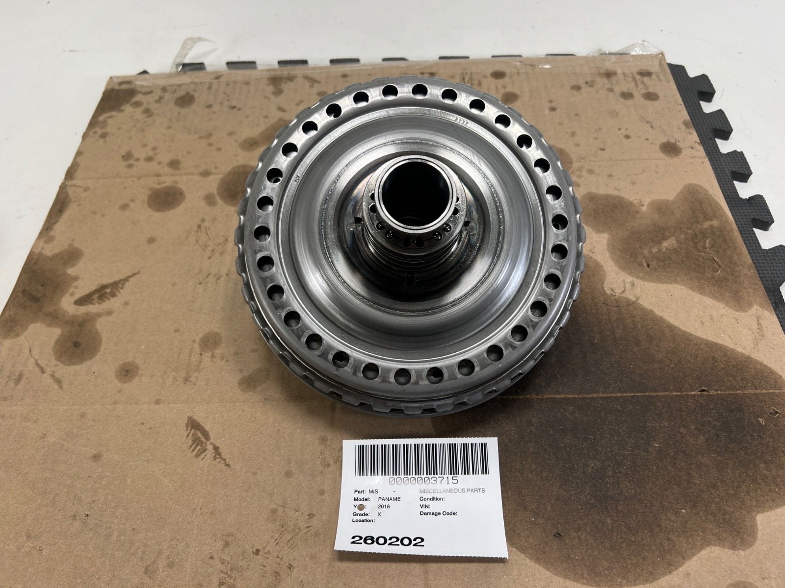 2017-2023 PORSCHE PANAMERA PDK TRANSMISSION DUAL CLUTCH