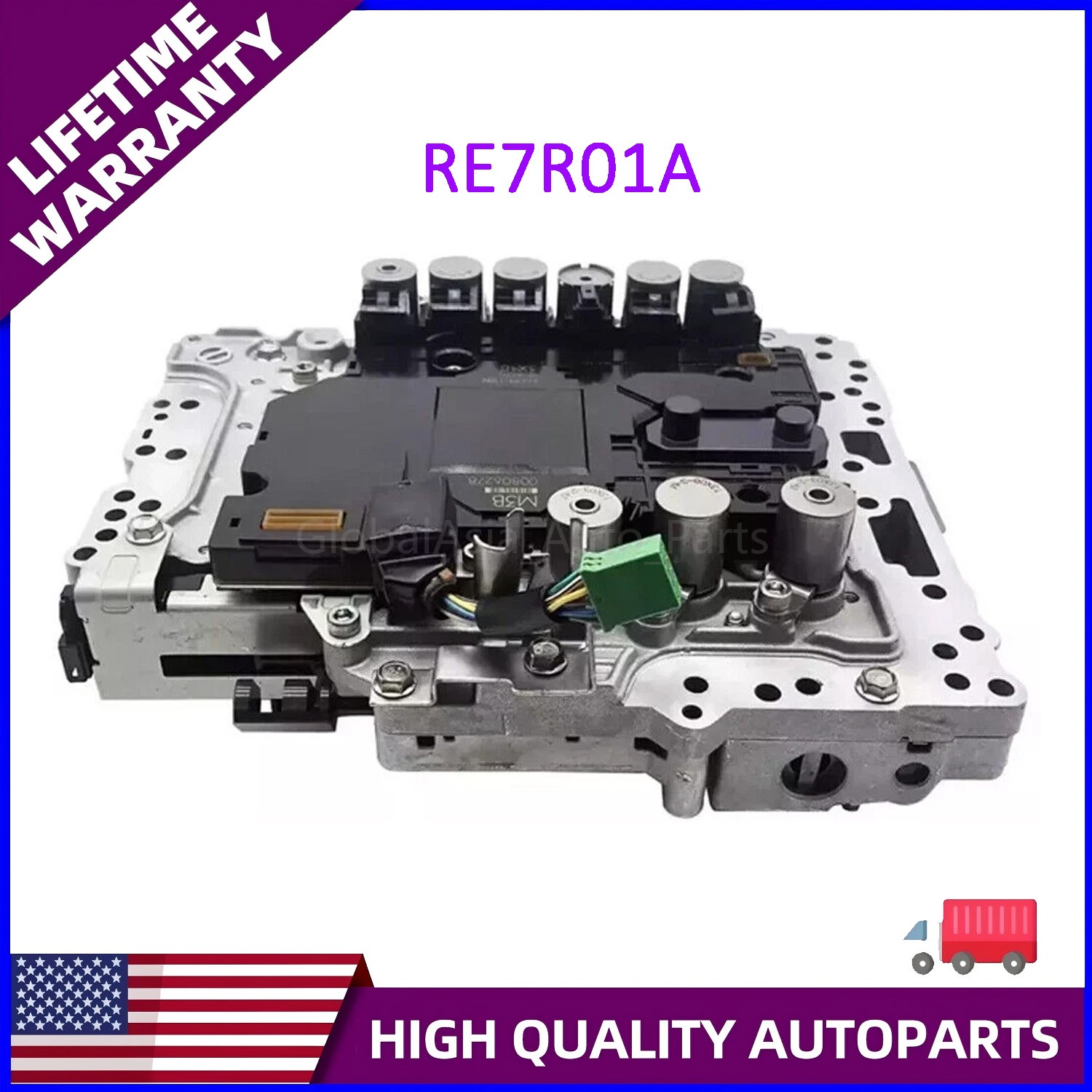 RE7R01A Programmed TCM Valve Body 31705X132B For 2014-2019 Infiniti Q50 Q60 3.7L