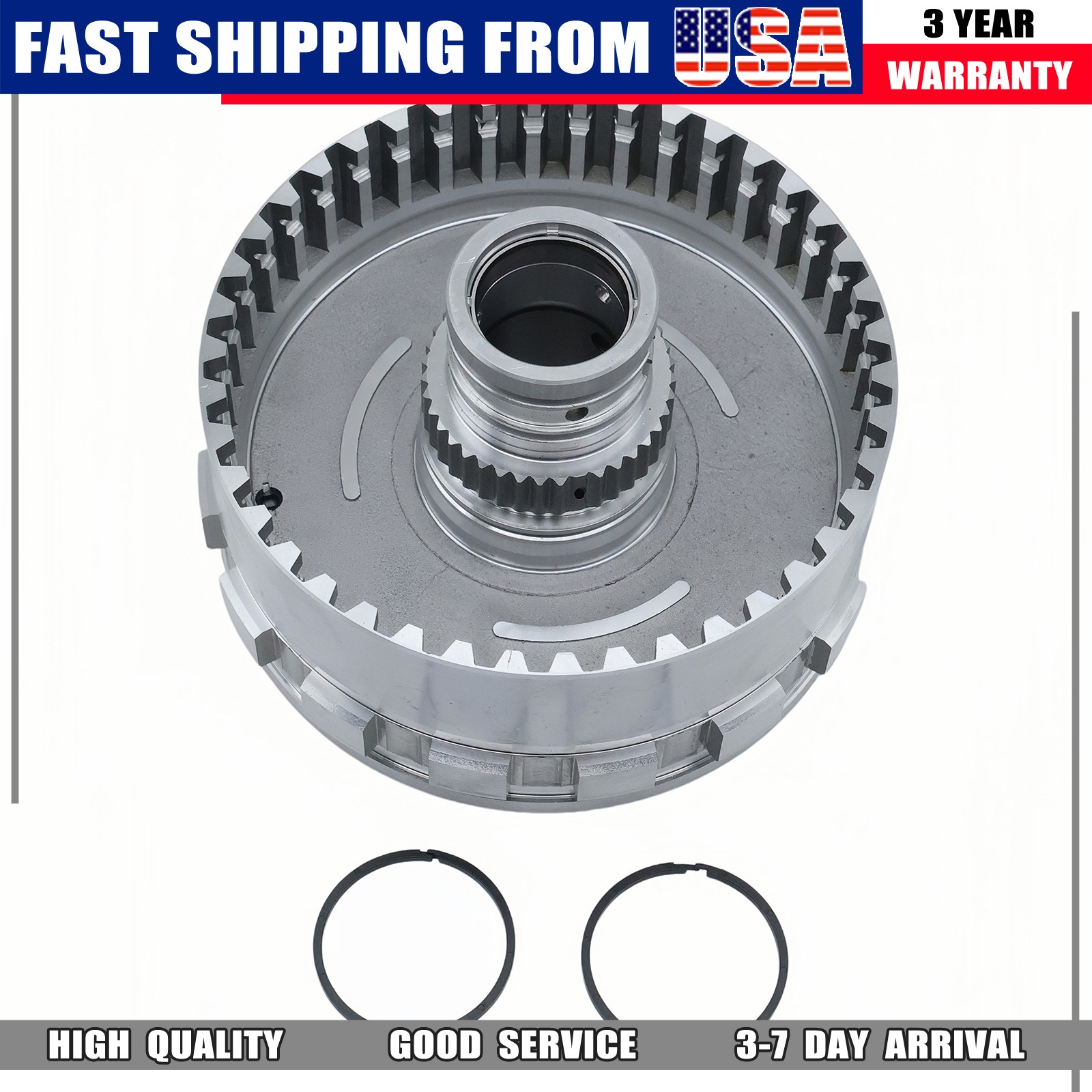 Auto Trans Low Drum Clutch W Rings For Chrysler Town Country 62TE 68029389AA