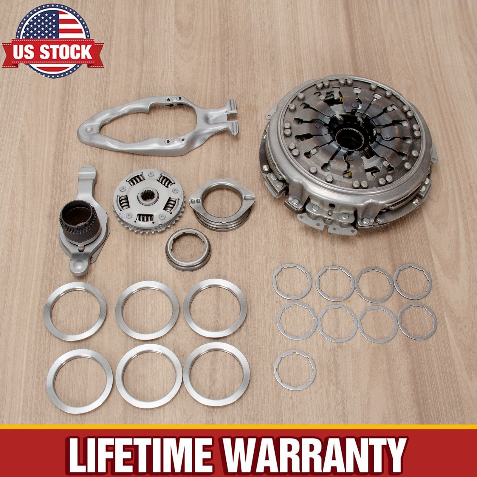 0AM DQ200 DSG Transmission LUK Dual Clutch Kit 602000600 For Jetta A3 TT 7-Speed