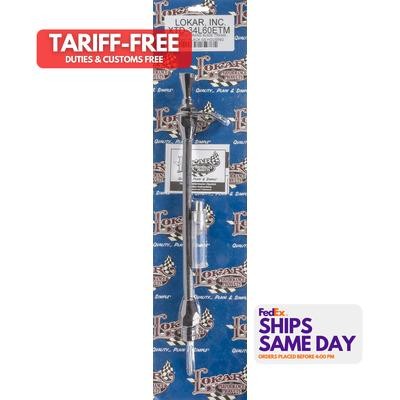 Lokar XTD-34L60ETM, One Midnight Series Hi-Tech Flexible Stainless Performance
