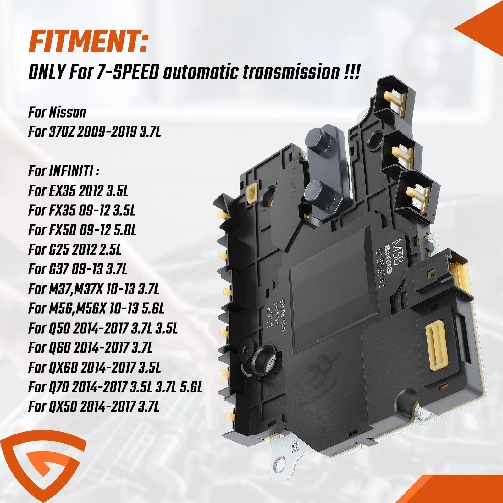 ETC94-110N RE7R01A TCM Transmission control module Auto Fit For EX37 G37 370Z