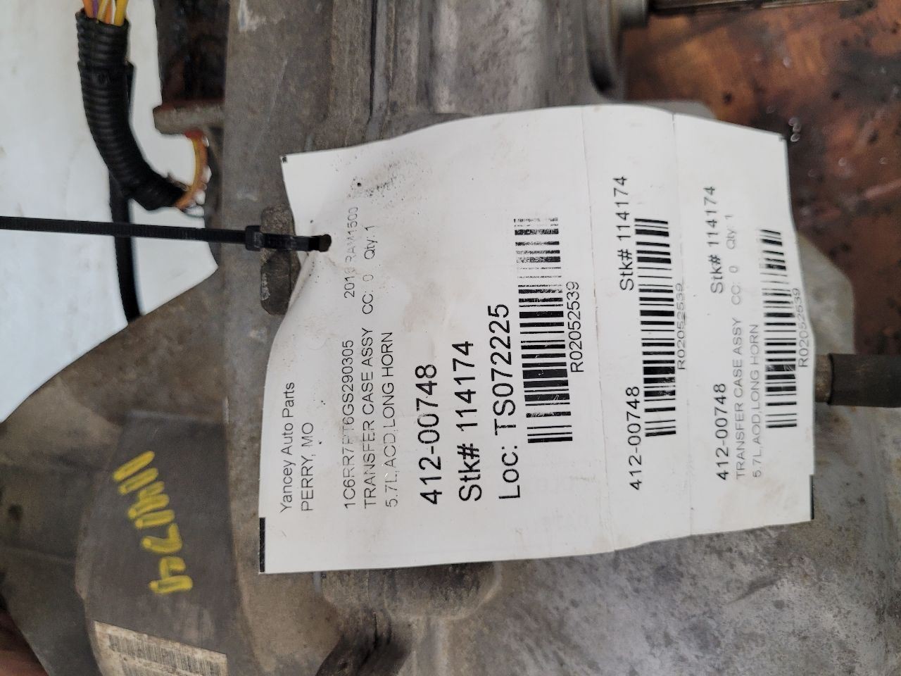 2011 – 2023 Dodge 1500 Pickup Transfer Case Classic Style 5 Lug Wheel