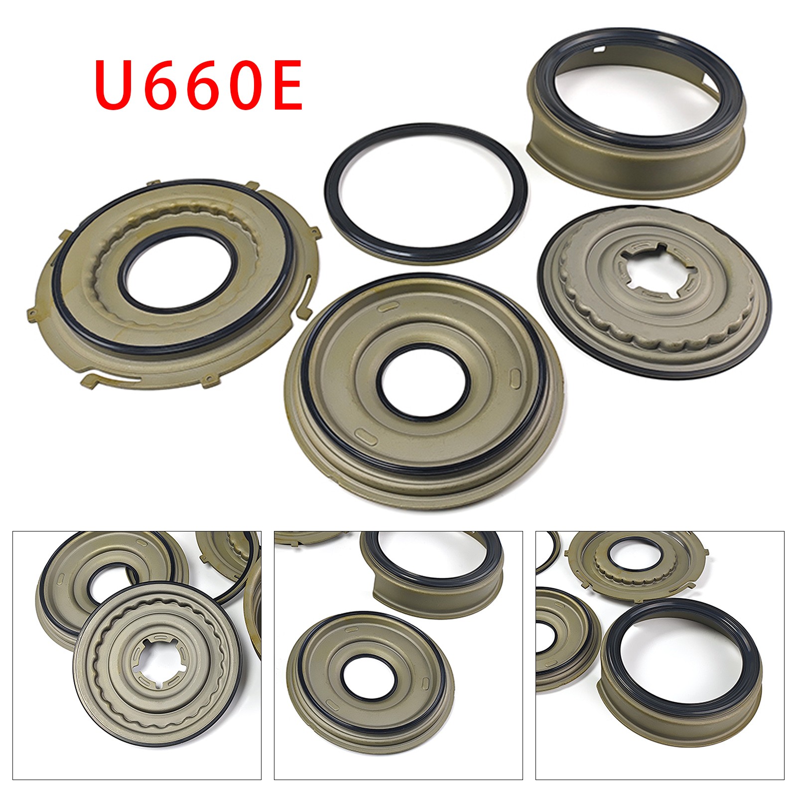 U660E Automatic Transmission Bonded Piston Set For Toyota 2007+ Clutch Drum🔩