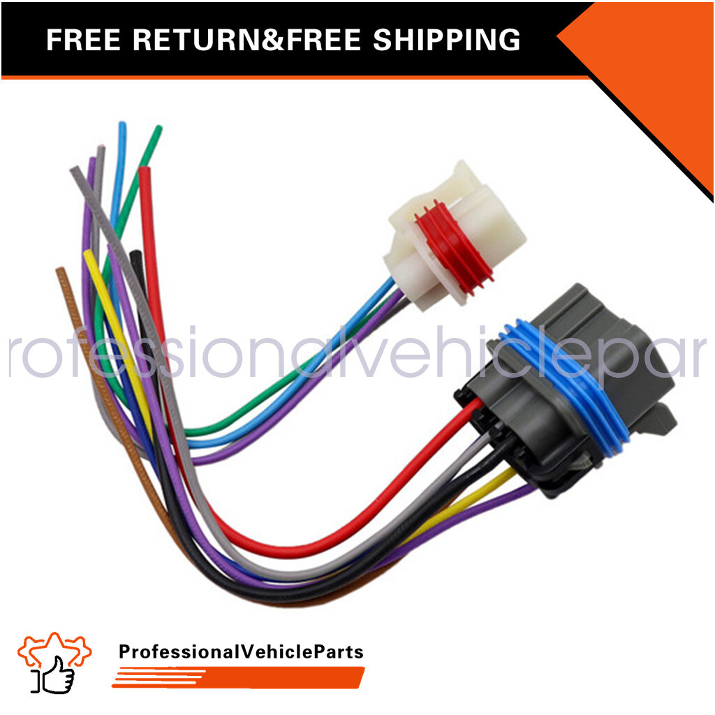 2PCS Neutral Safety Switch Connector Wire Harness 7-PIN &4-PIN fits Chevrolet