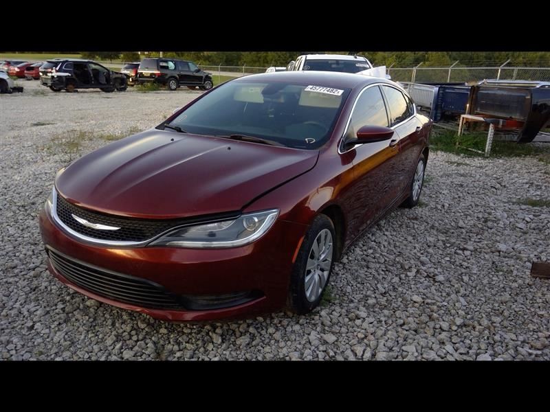 16 2016 CHRYSLER 200 Automatic Transmission Sedan 2.4L 9 Speed 948TE