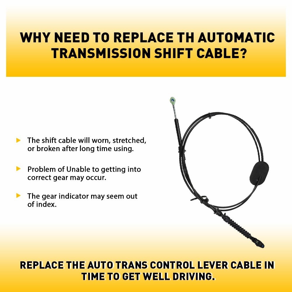 Automatic Gear Transmission Shifter 15037353 Cable For Tahoe Chevrolet Gmc Yukon