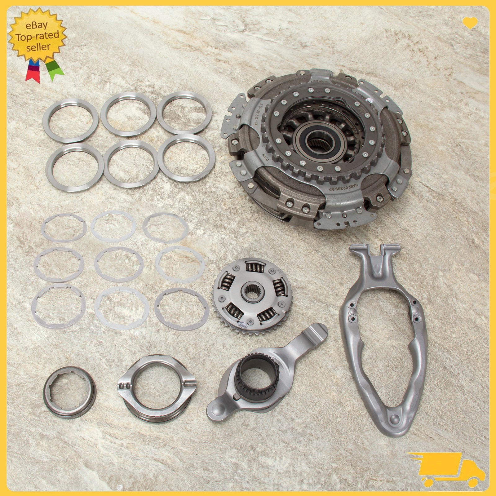 0AM DQ200 DSG Transmission Dual Clutch Kit 602000600 For 7-Speed Golf Jetta