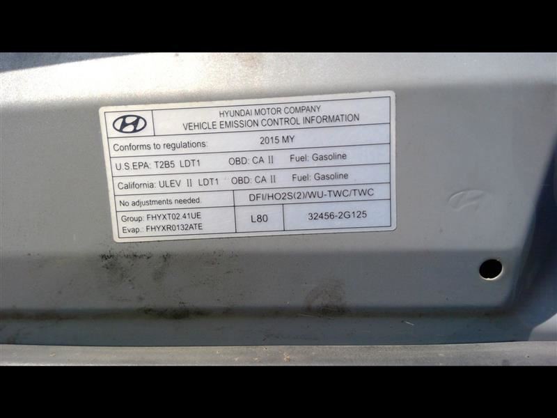 2014-2015 HYUNDAI TUCSON Automatic Transmission Gasoline 2.4L FWD 450003B700