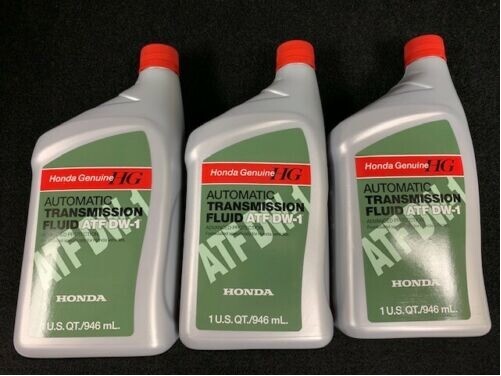 3 QUARTS ATF DW-1 Automatic Transmission Fluid Genuine 08200-9008 FOR HONDA