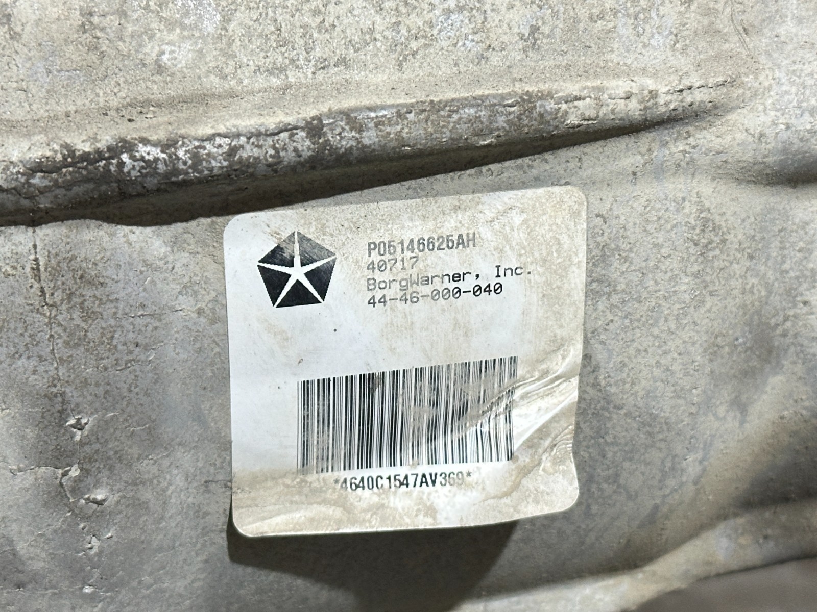 2014-2018 Ram 2500 6.7L Transfer Case, Elec Shift, AT, 112k Miles ID P05146625AH