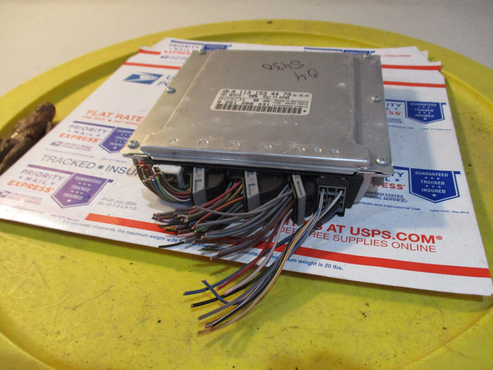 🚘 2004 MERCEDES S430 ECU CONTROL UNIT BOSCH ENGINE MODULE ECM TESTED POWER