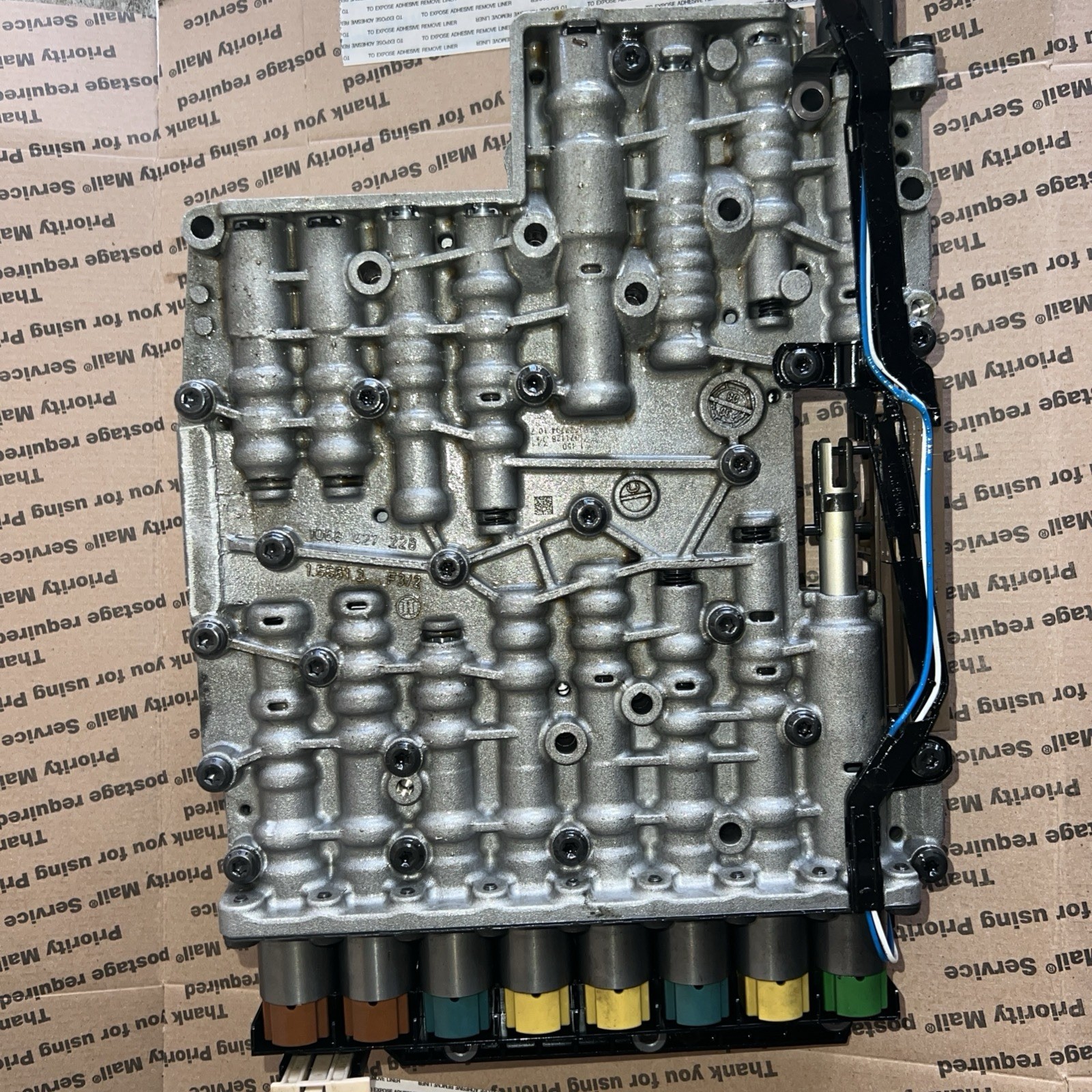 2011 2012 BMW 740i 740Li F01 F02 Automatic Transmission Valve Body Mechatronic