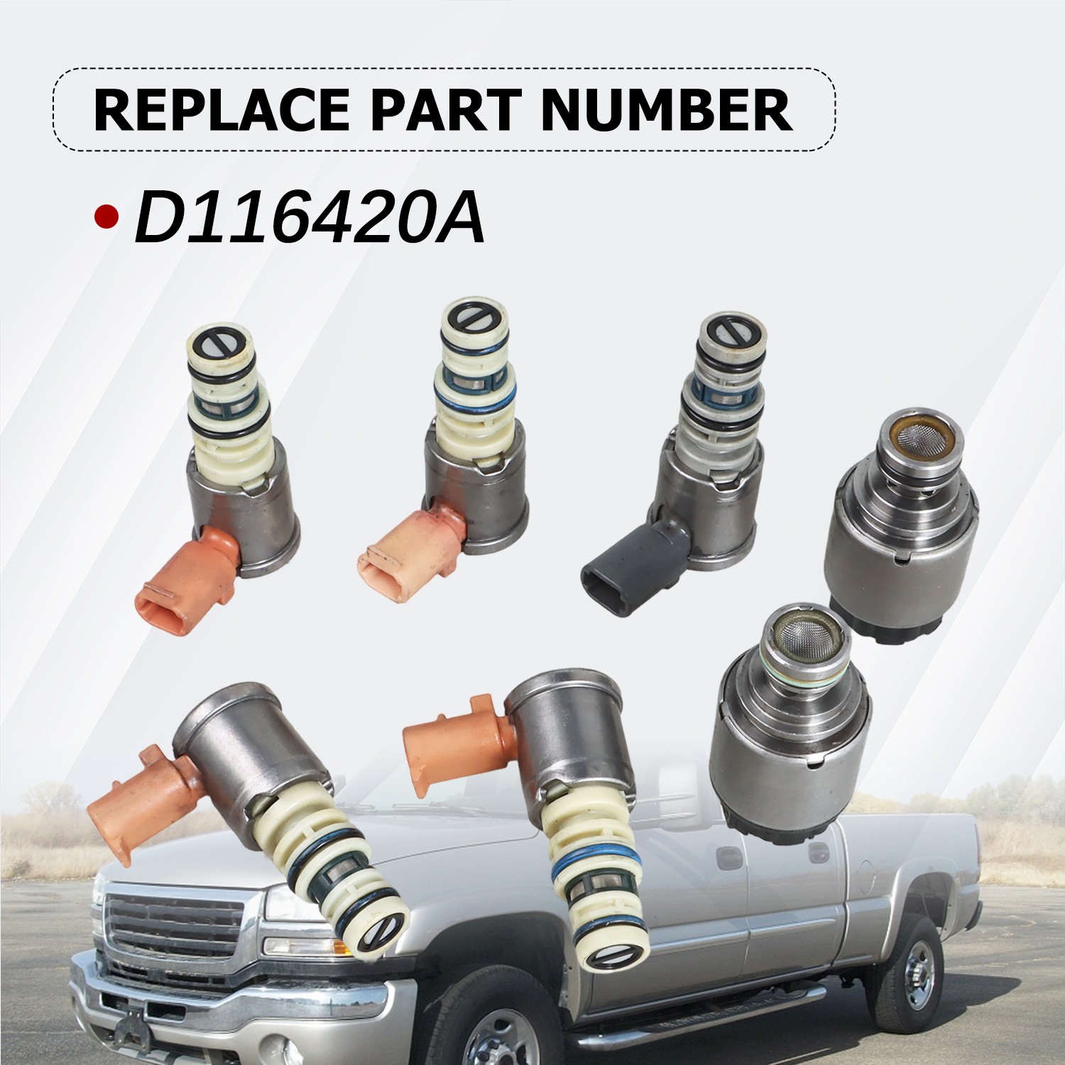 Shift Solenoid Kit For 1000/2000 ALLISON TRANSMISSION 5 SPEED 1999-2005 8683167