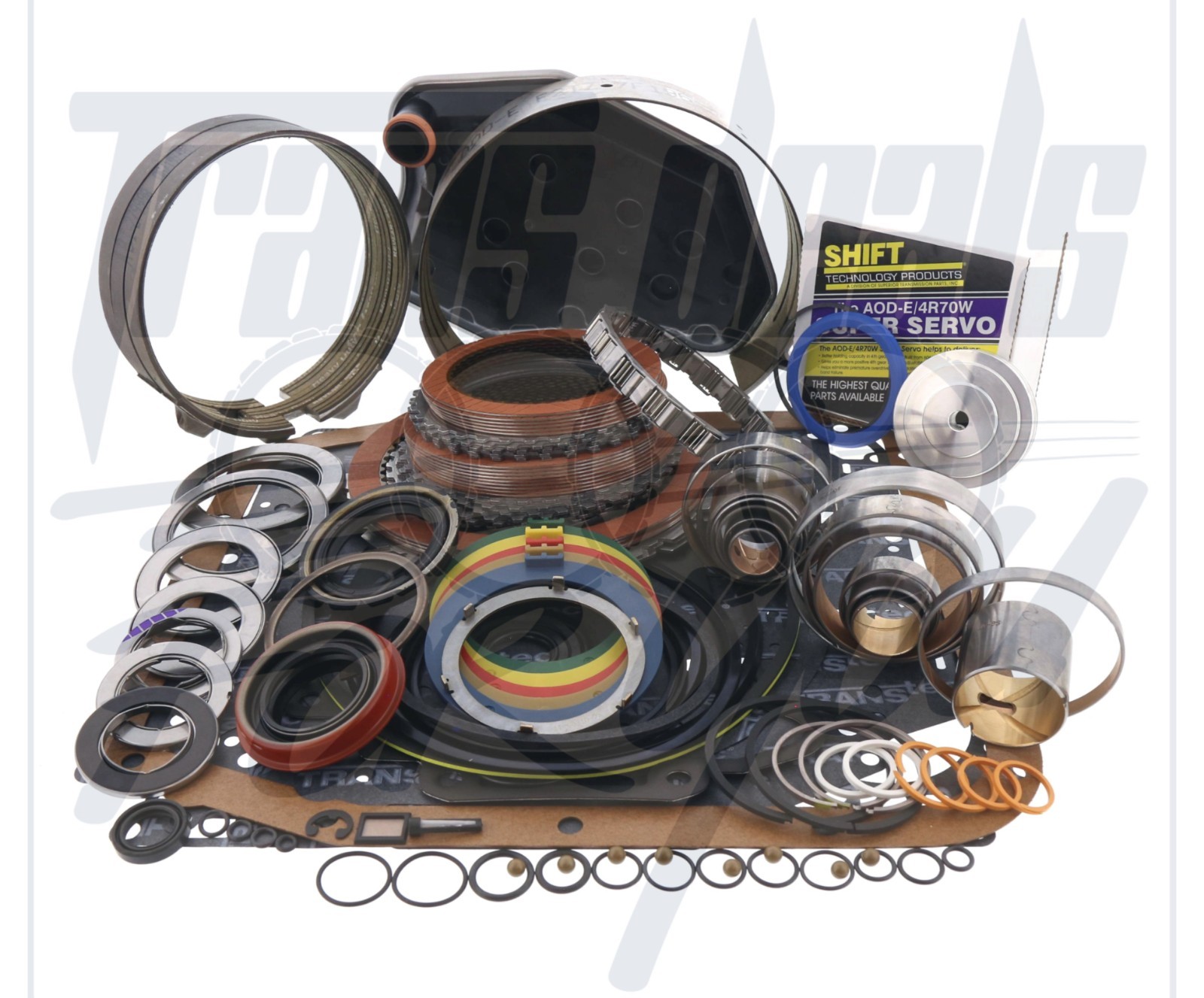 Fits Ford 4R70W Transmission Raybestos Performance Red Deluxe Rebuild Kit 96-03