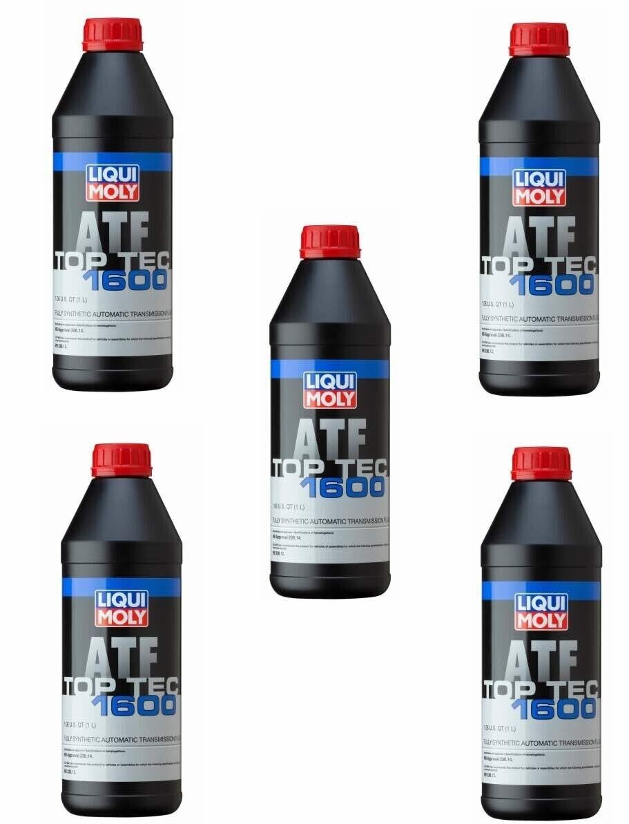 5 Liter Auto. Trans. Fluid LIQUI MOLLY Top Tec ATF 1600 Full Synthetic