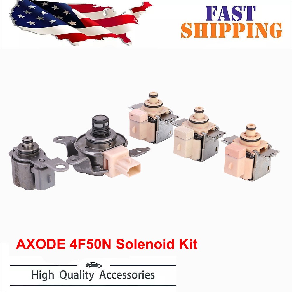 AX4S AX4N 4F50N Transmission Solenoid Kit Shift TCC EPC For FORD 1995-UP