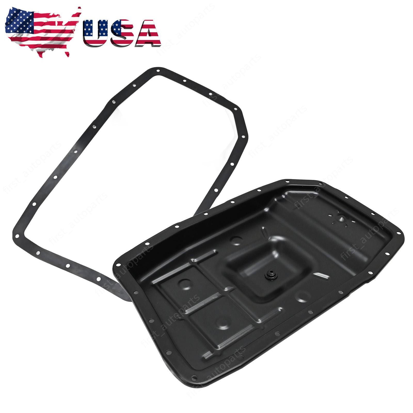 Transmission Oil Pan w/ Drain Plug Gasket Fits Ford F150 Expedition Lincoln