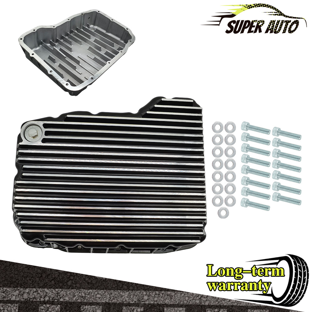 68RFE Transmission Pan Aluminum Deep 228052110 For 07-25 Ram 6.7 Cummins Diesel