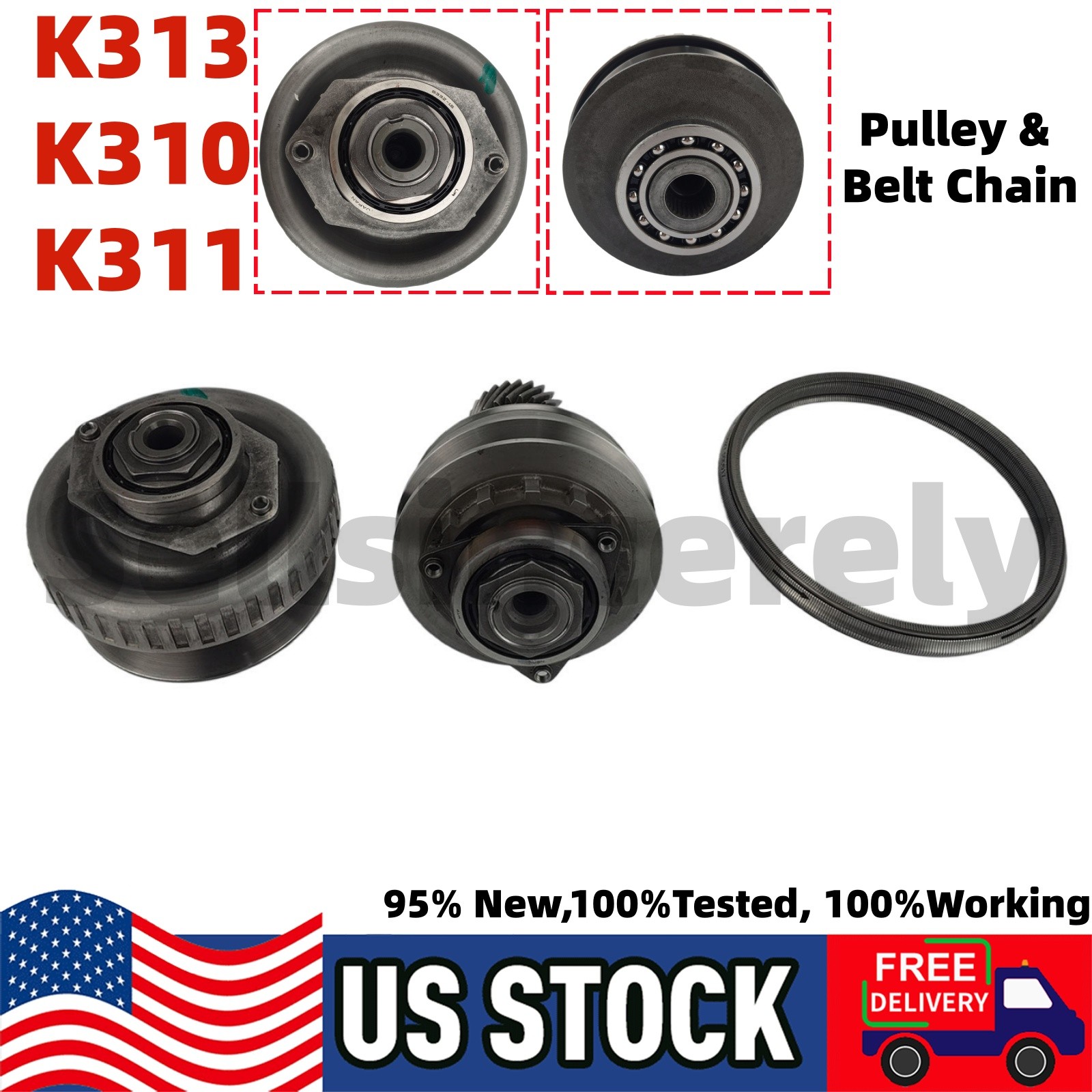 K313 K310 K311 CVT Transmission Pulley & Belt Chain for Toyota Corolla 2006–2019