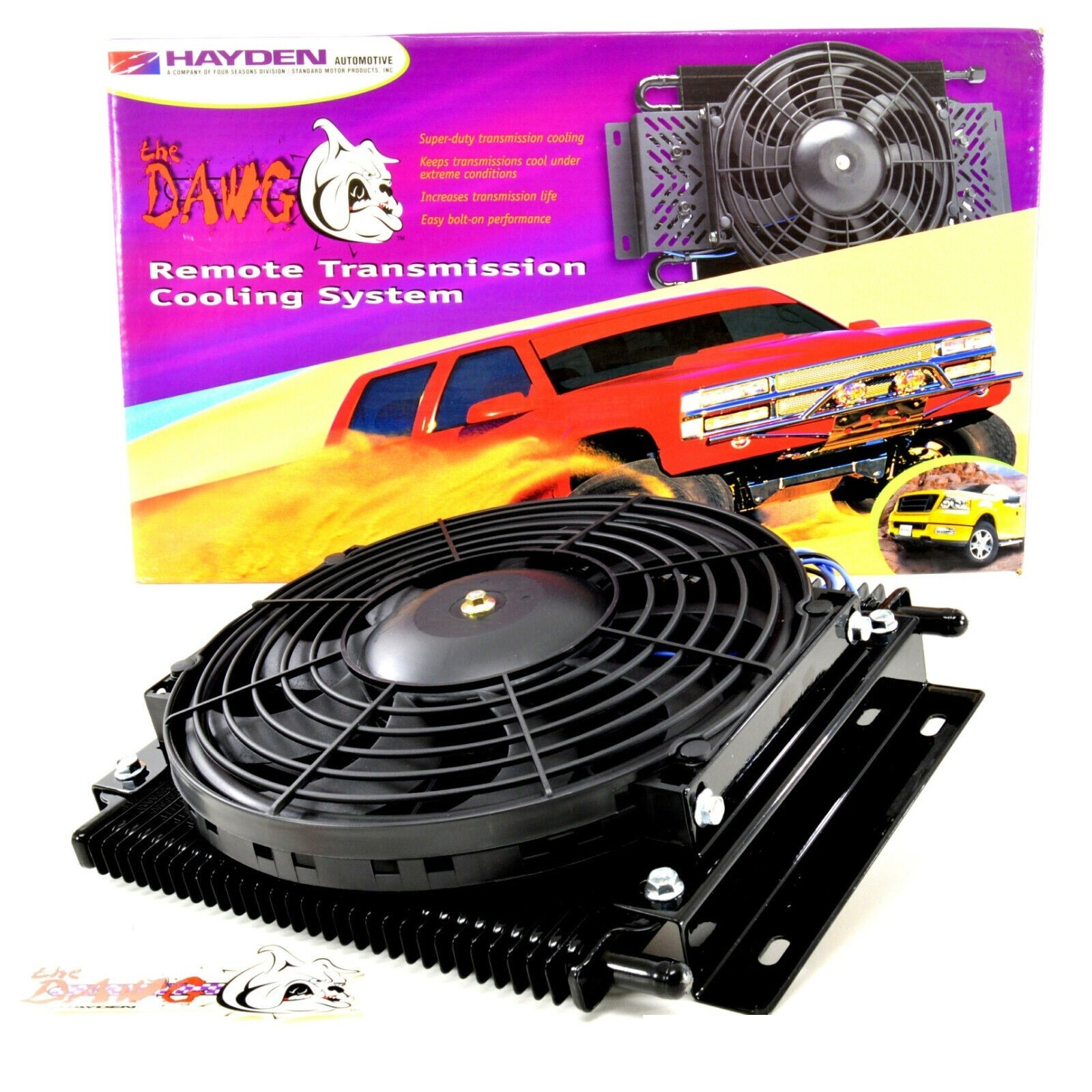 Hayden Remote Transmission Oil Cooler with Fan 526