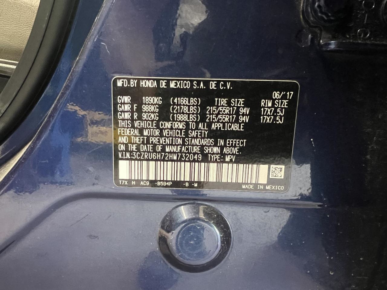 Transfer Case Fits 16-18 HR-V 249323
