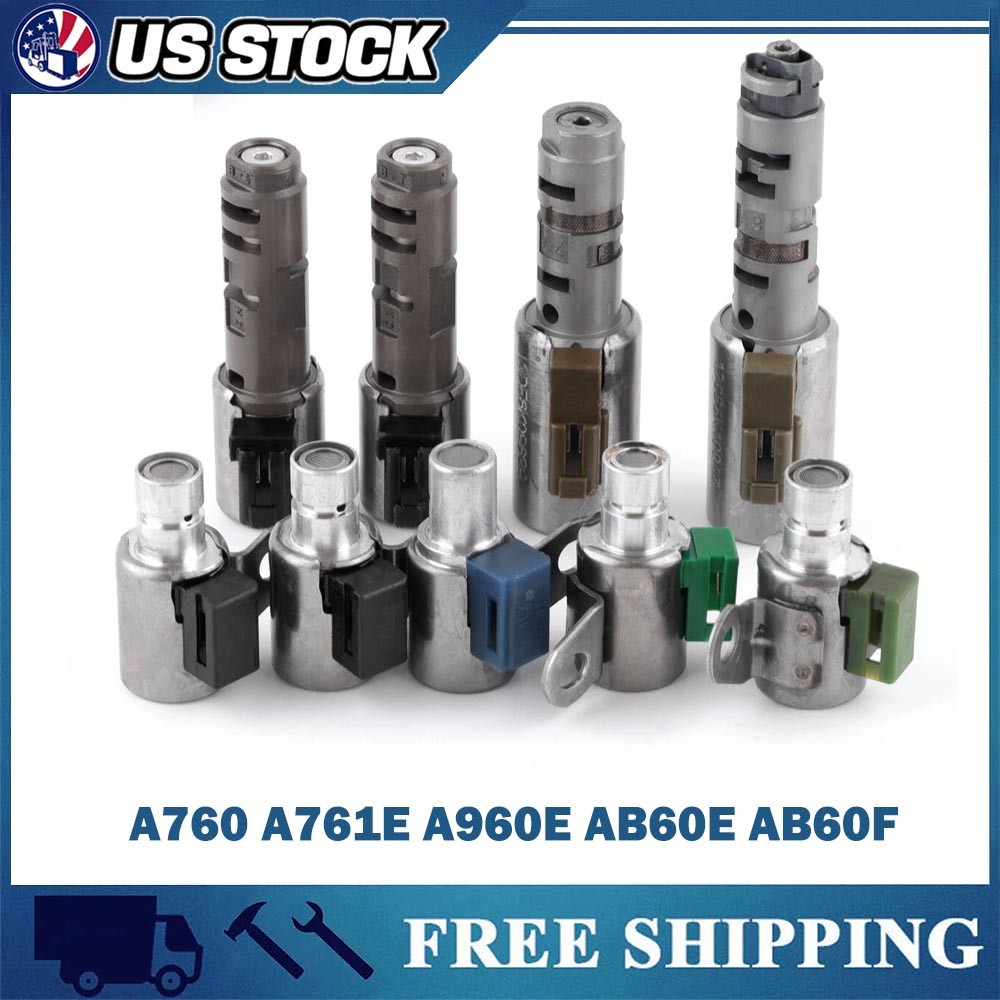 Transmission Solenoid Kit Fit For 2004-2021 Toyota Lexus A761E A960E AB60F AB60E