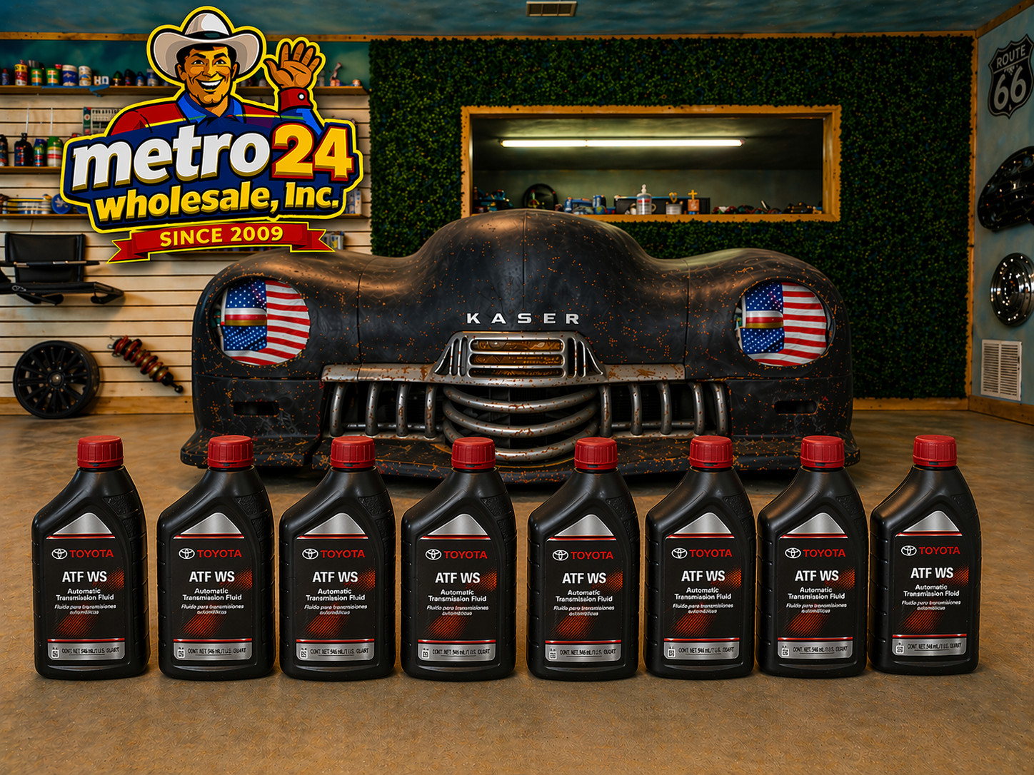(8) Quart OEM TOYOTA ATF WS Automatic Transmission Oil 00289-ATFWS