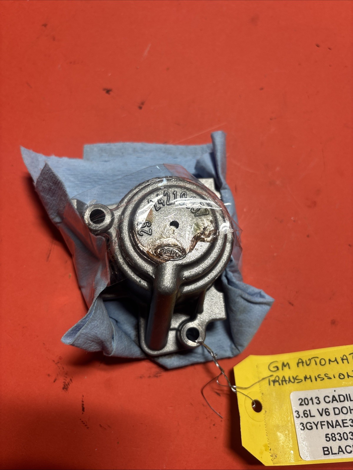 GM 4L60E AUTOMATIC TRANSMISSION 1-2 ACCUMULATOR ASSEMBLY 24219937 CHEVROLET D61
