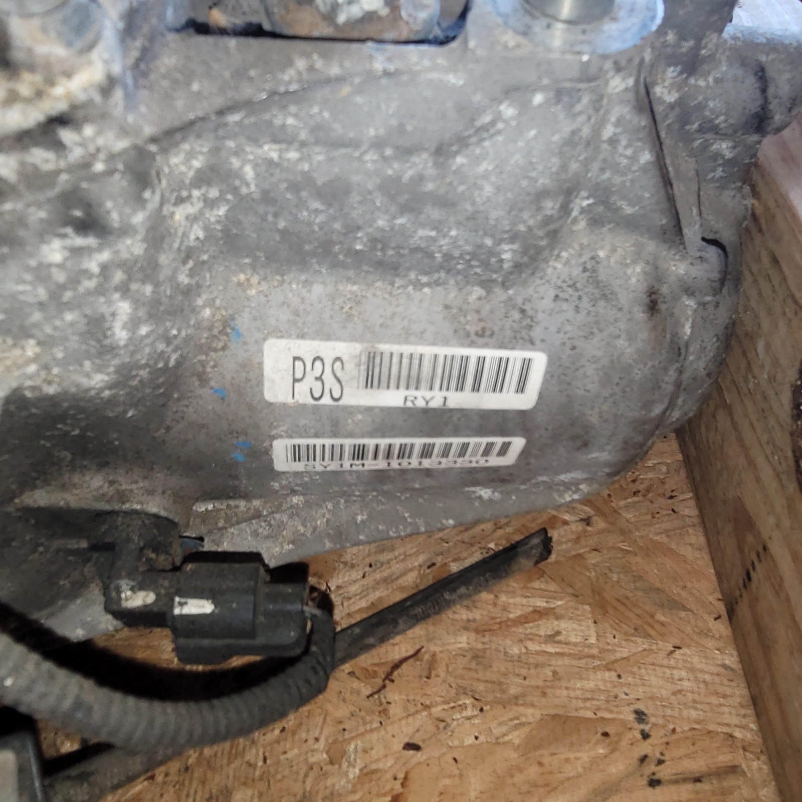 12-13 HONDA CIVIC 2.4L SI 6 SPEED MT COMPLETE TRANSMISSION OEM