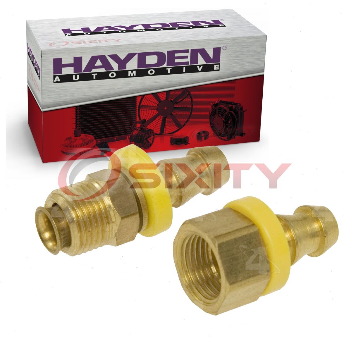 Hayden Oil Cooler Line Connector for 1971-2009 Jeep Cherokee CJ5 CJ6 CJ7 dq