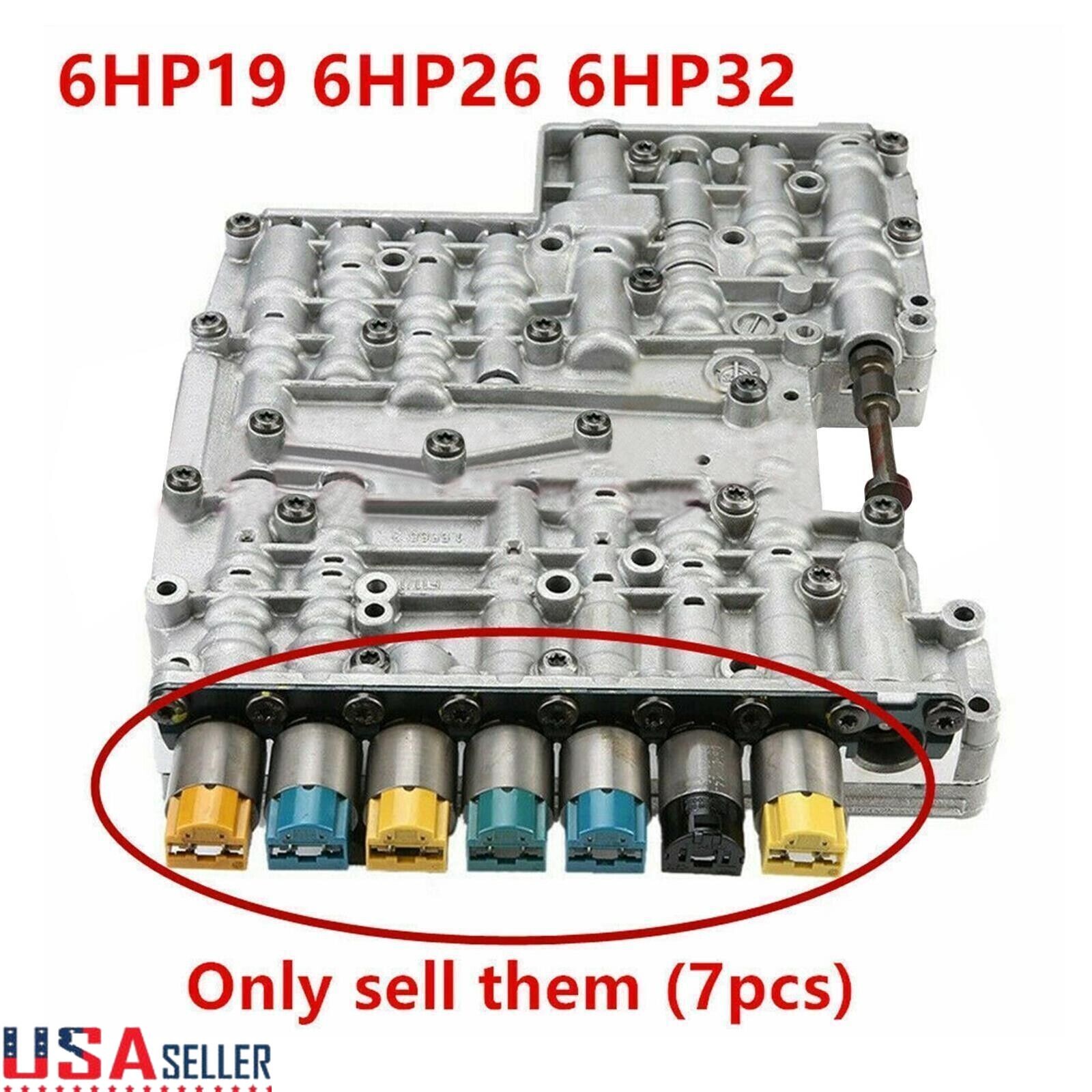 7PCS 6HP19 6HP26 6HP32 TRANSMISSION SOLENOID KIT Fit FOR BMW X3 X5 AUDI A6 A8 Q7