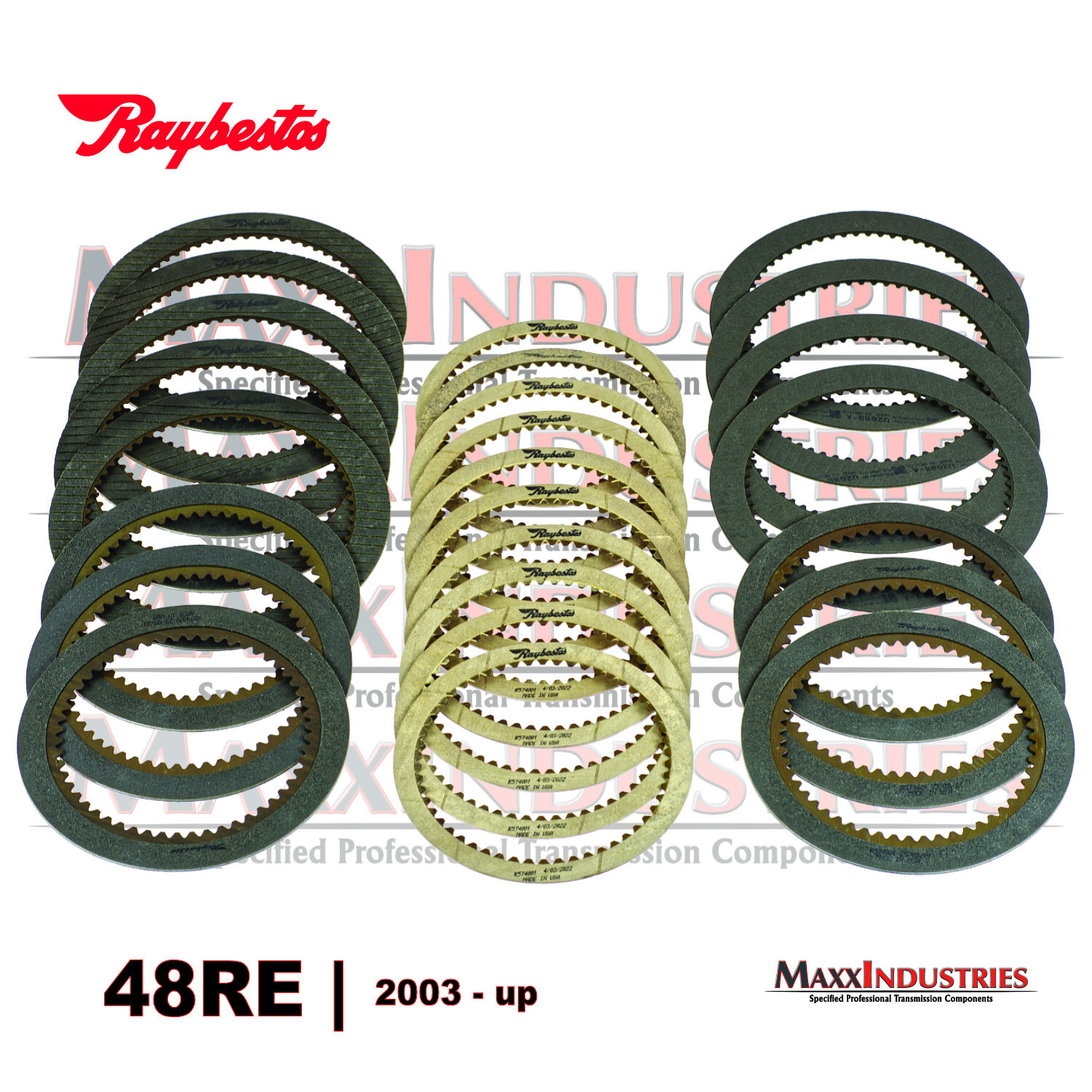 48RE Ram Transmission Raybestos High Energy HD Friction Clutch Set 2003+
