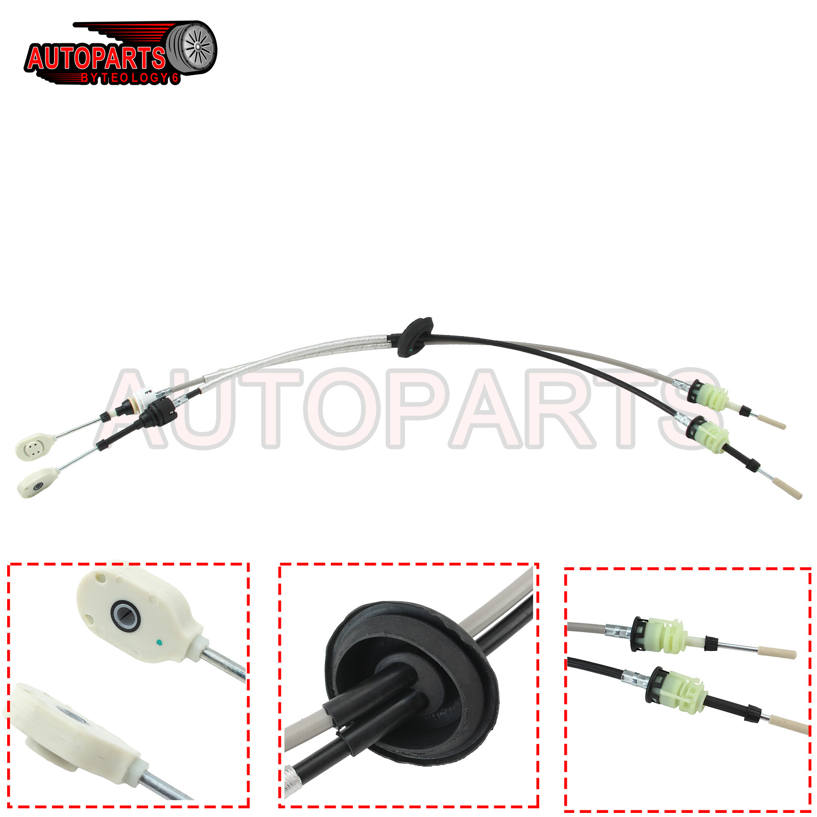 For Pontiac Pursuit 2005-2006 Saturn Ion 2004-07 Manual Transmission Shift Cable