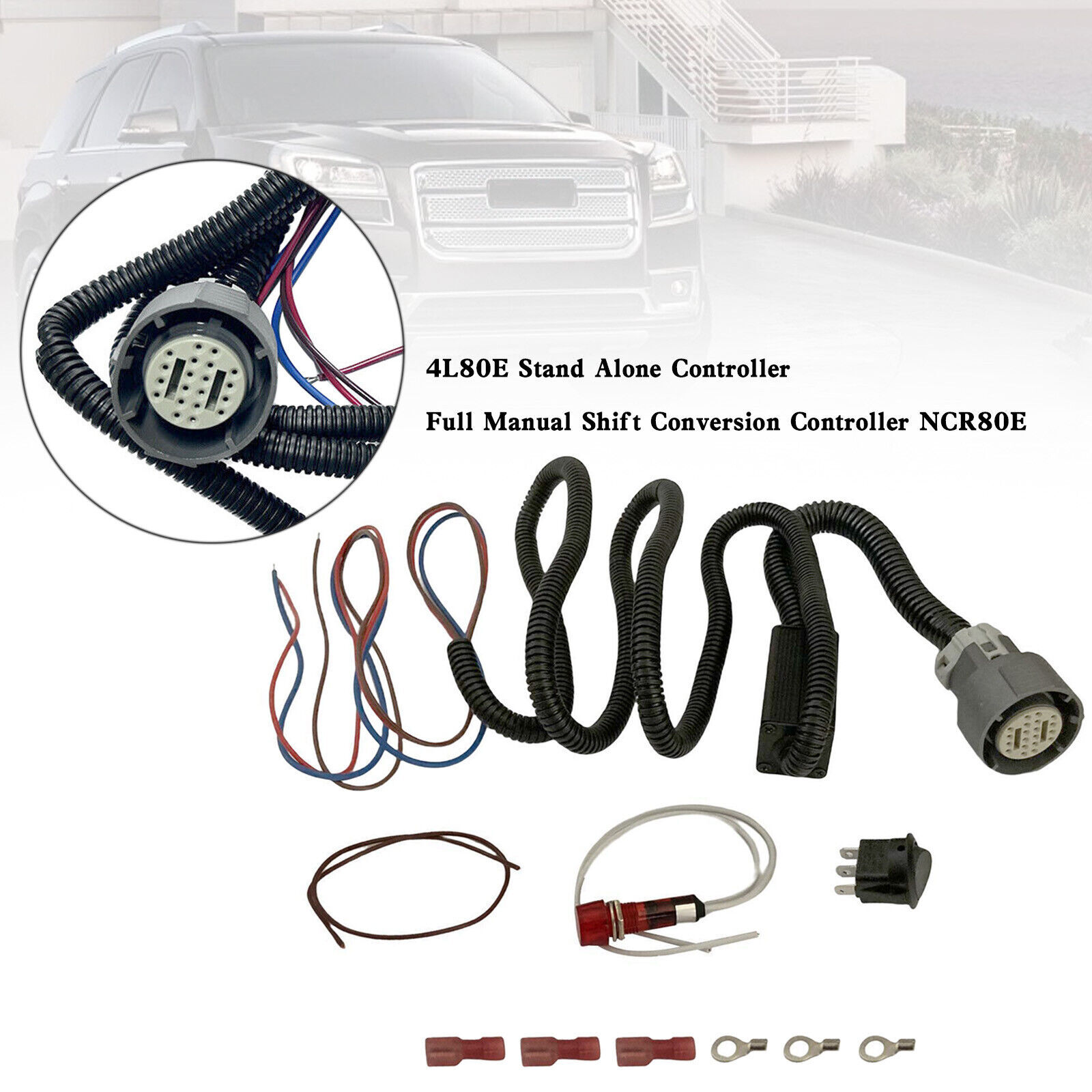 4L80E NCR80E Stand Alone Controller Full Kit Manual Shifter Microcontroller